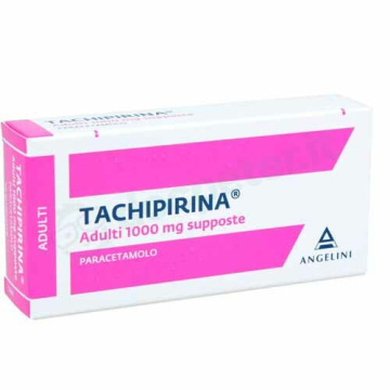 Tachipirina Adulti 1000mg Antipiretico e Analgesico 10 Supposte