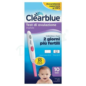 Test ovulazione clearblue ovulation digital 10 stick