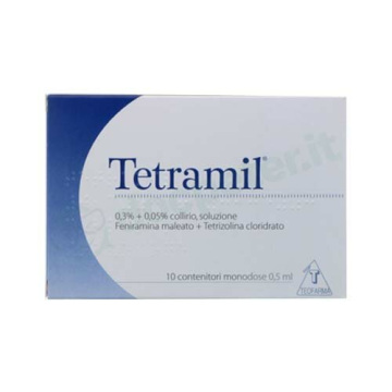 Tetramil Collirio Monodose 10 flaconi 0,5 ml