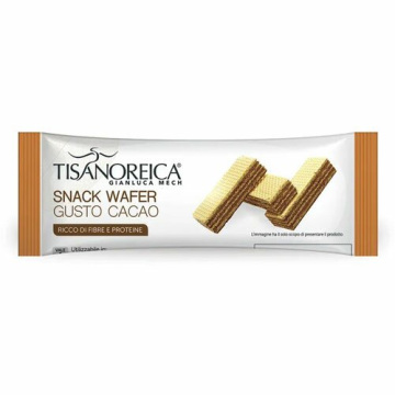 Tisanoreica style snack wafer cacao 42 g intensiva