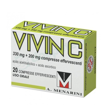 Vivin C Antinfluenzale ed Antidolorifico 20 compresse effervescenti