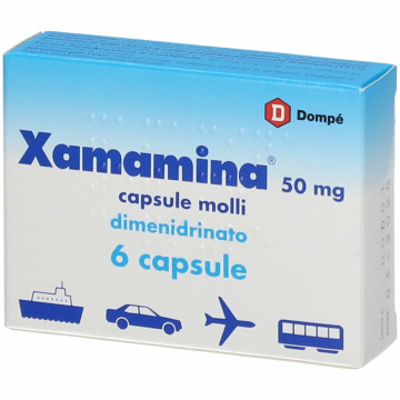 Xamamina Antinausea 6 capsule 50mg
