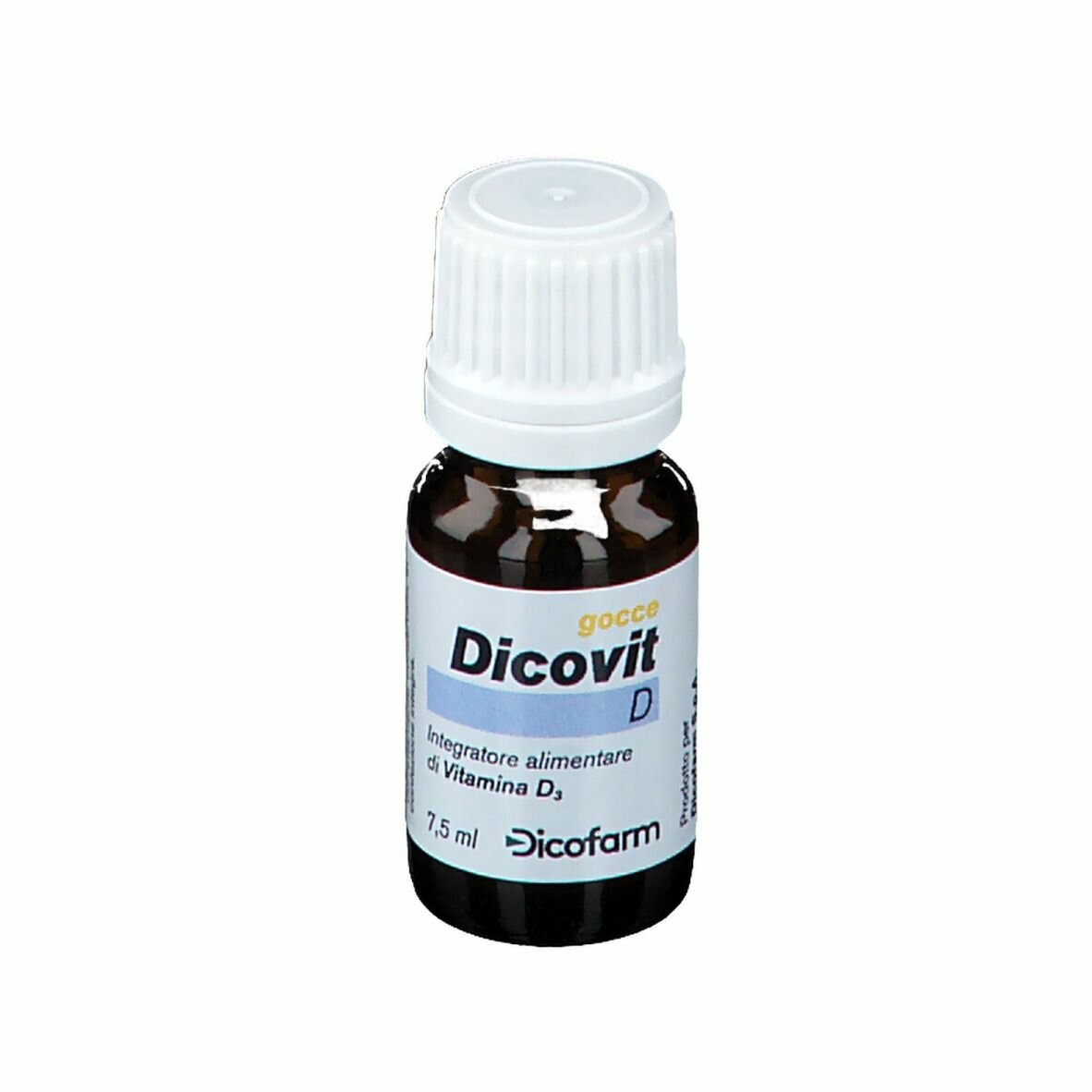 Dicofarm Dicovit D Integratore Vitamina D3  Gocce 7,5 Ml img