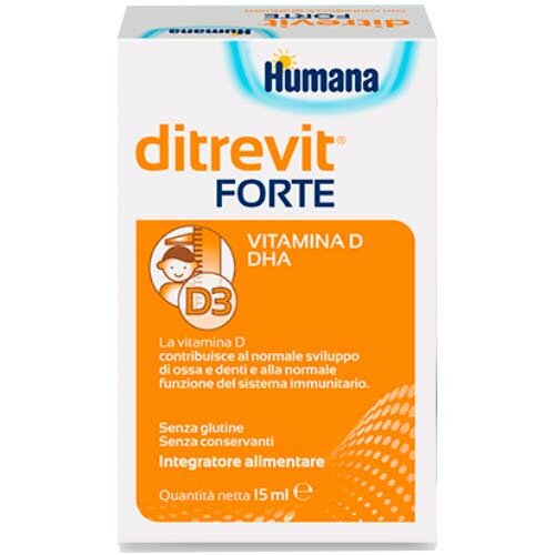 Ditrevit Forte Integratore dii Vitamina D e Dha Gocce 15 ml img