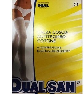 Dualsan calza antitrombo con tassello  2 img