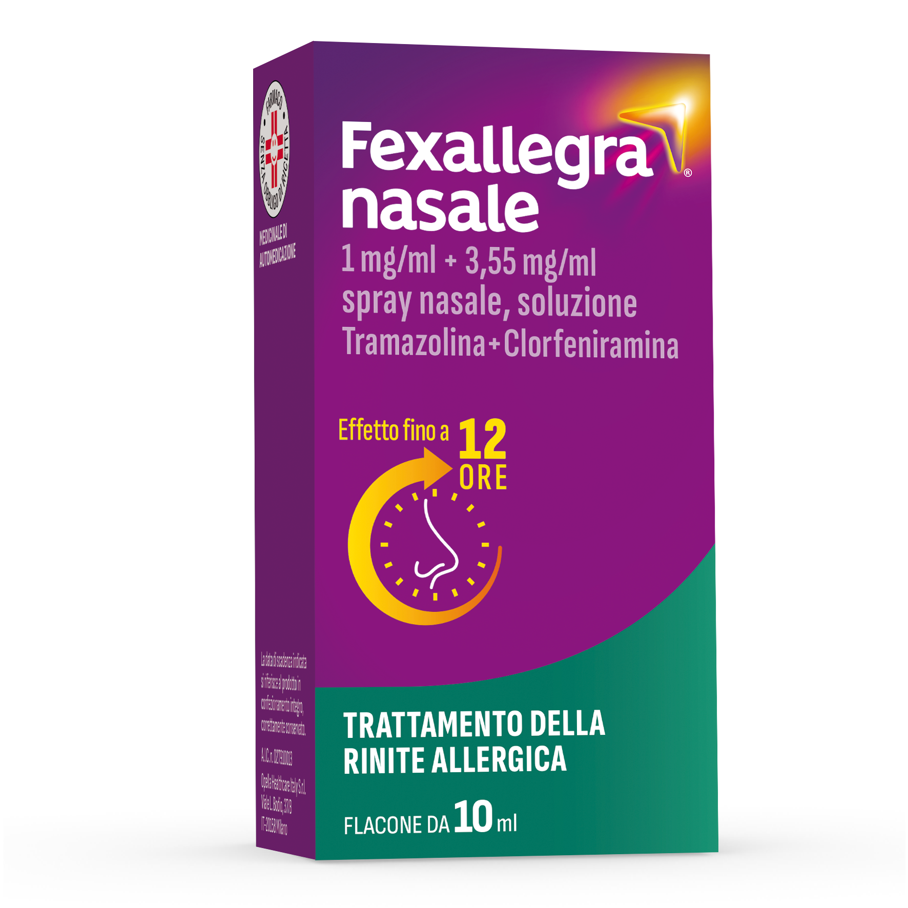 Fexallegra Nasale Antistaminico Decongestionante per Sintomi Allergia 10ml img