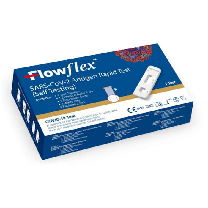 FlowFlex AutoTest Tampone Antigenico Rapido Covid-19 Fai da Te img