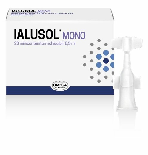 Ialusol Mono Gocce oculari 20 Flaconcini img