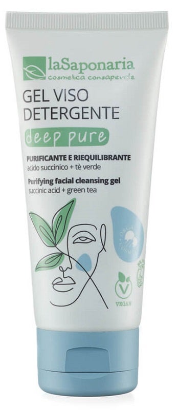 La Saponaria Deep Care Nachtcreme – Anti-Aging Mit AHA + Peptiden, 50 Ml
