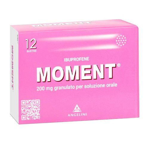Moment granulato 200 mg ibuprofene 12 bustine img
