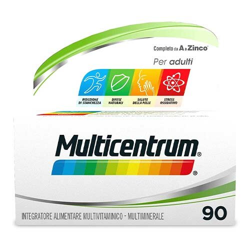 Multicentrum Integratore Multivitaminico Multiminerale 90 Compresse img