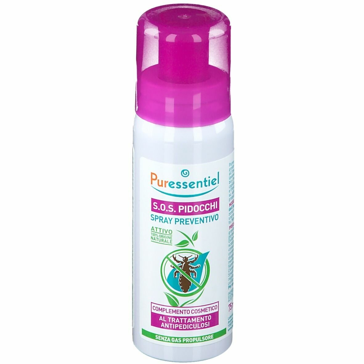 Puressentiel Sos Pidocchi Spray Preventivo Antipediculosi 75 ml img