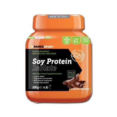 Soy protein isolate delicious chocolate polvere 500 g img
