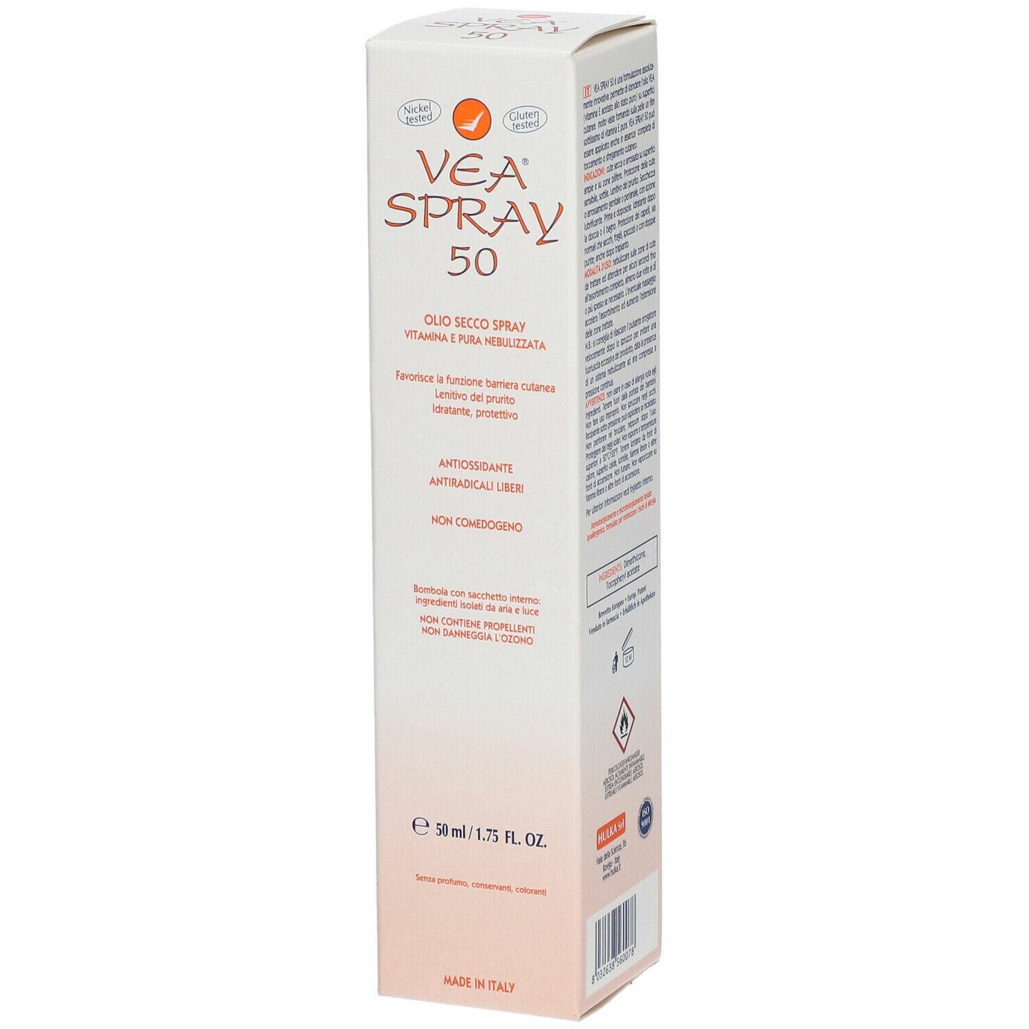 Vea Spray 50 Olio secco ecologico 50 ml Antiossidante img